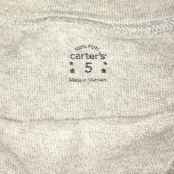 Grey varsity boys long sleeved T-shirt - Picture 3 of 3